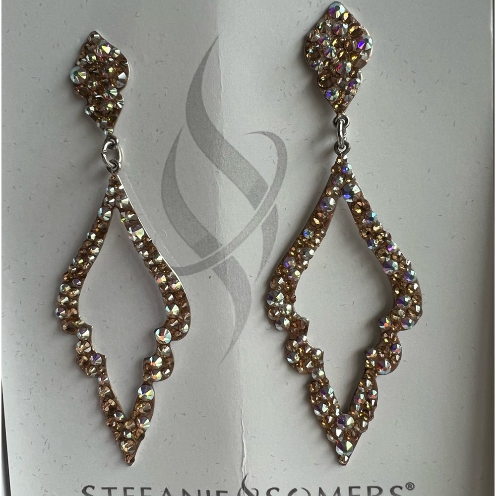 Stephanie Somers Couture Crystal earrings